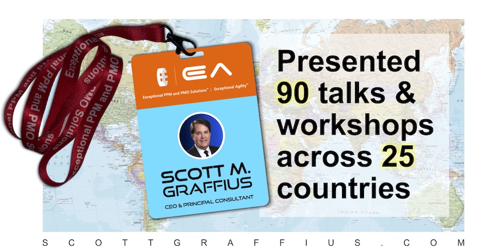 Scott M Graffius - Presented 90 Talks and Workshops - 90 Countries - Passport Edn - v May 2024 - LwRes