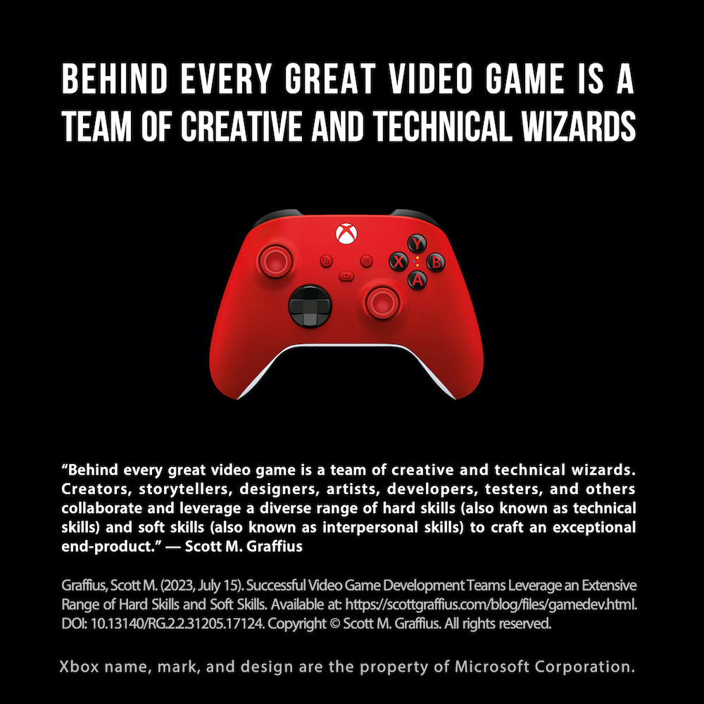 Scott M Graffius - Behind Every Great Video Game - Quote - BLG LR 1000x1000px SQ