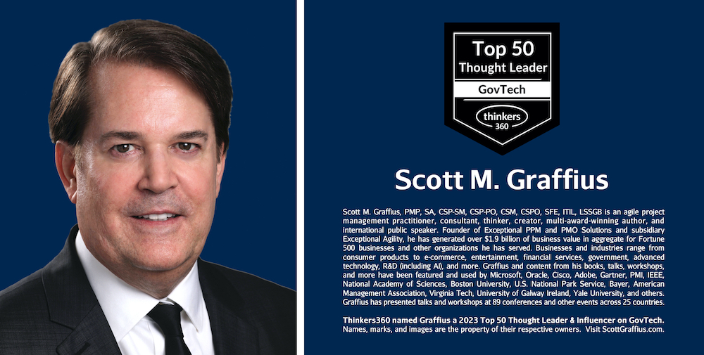 Scott M Graffius Named 2023 Top 50 GovTech Thought Leader and Influencer - LR