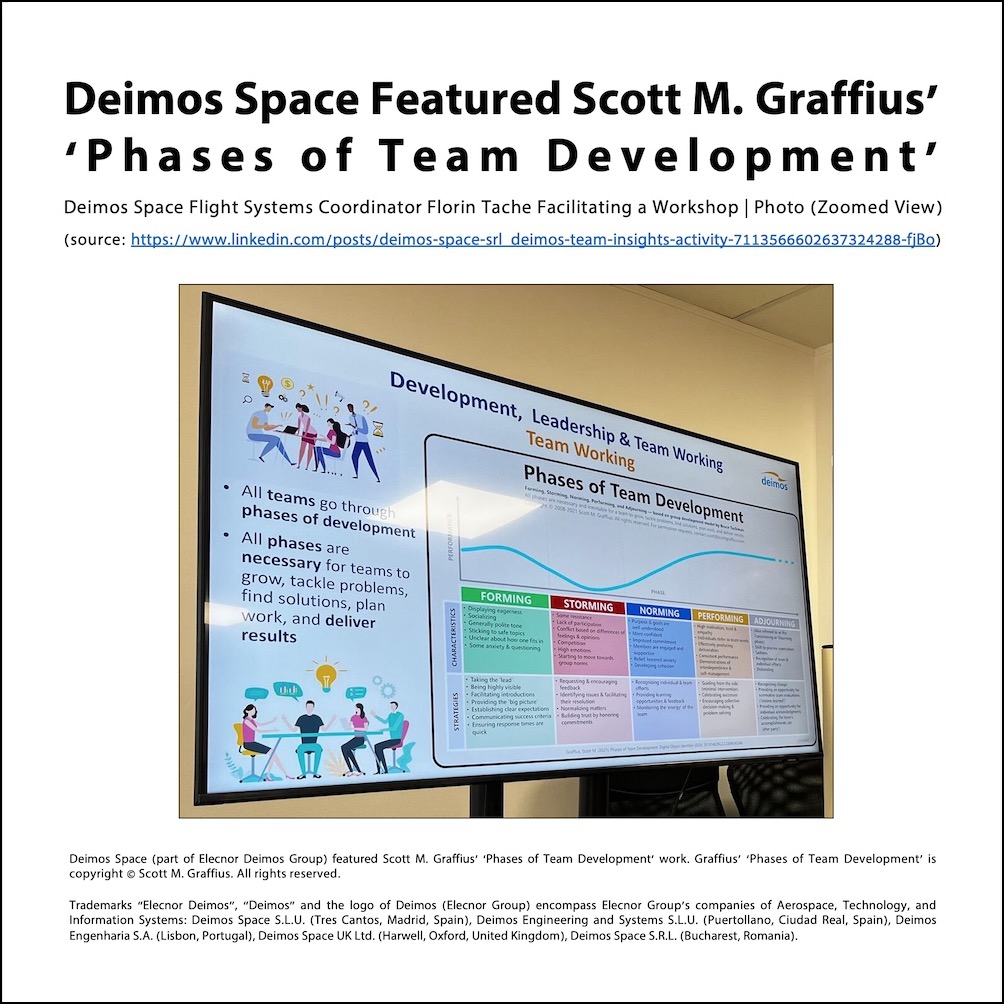 Scott M Graffius Phases of Team Development Featured by Deimos Space - Excerpt 2 - LwRes